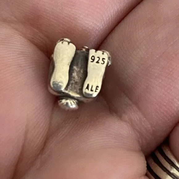 Authentic Pandora Original Bunny Rabbit Charm - Picture 2 of 2